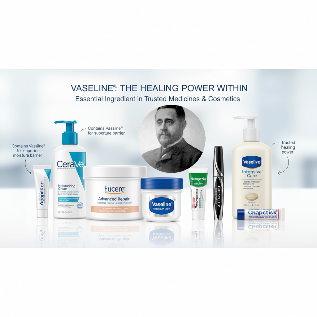 从曾经石油业的废物到现代医药化妆品业的宠儿：凡士林的进阶史